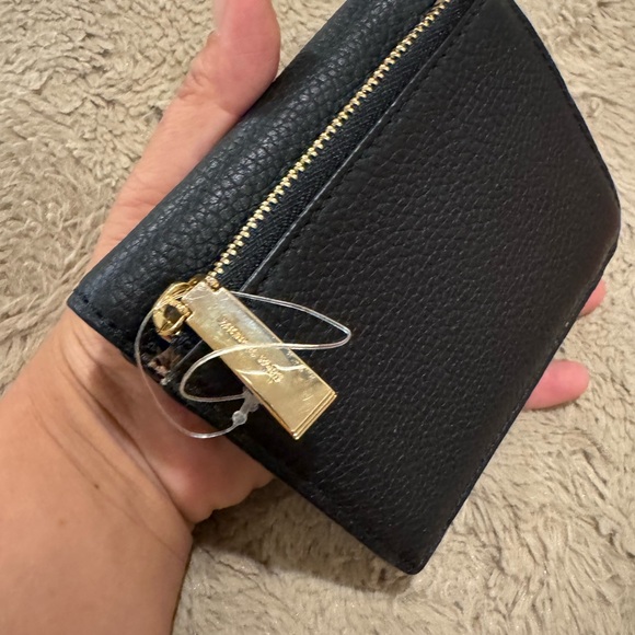 New Michael Kors Women's Mercer Carryall Card Case Black - Picture 9 of 10